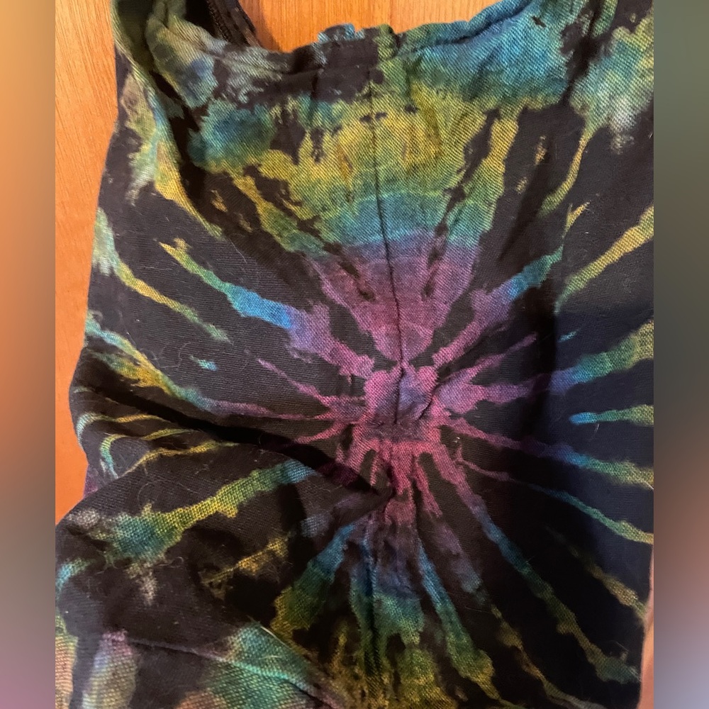 Tye Dye Zippered Purse
